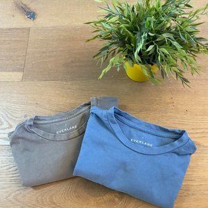 2 Everlane Heavyweight T-Shirts Size Medium